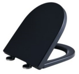 Avis Rimless Wall Faced Floor Matte Black Pan