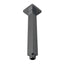 Cavallo Square Ceiling Shower Arm 200mm - Brushed Gun Metal