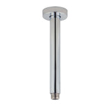 Pentro Round Ceiling Shower Arm 200mm - Brushed Nickel