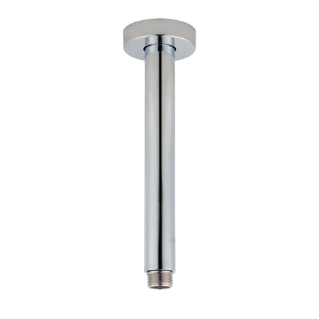Pentro Round Ceiling Shower Arm 200mm - Brushed Nickel