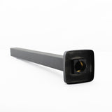 Cavallo Square Ceiling Shower Arm 400mm - Matte Black