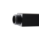 Cavallo Square Ceiling Shower Arm 400mm - Matte Black