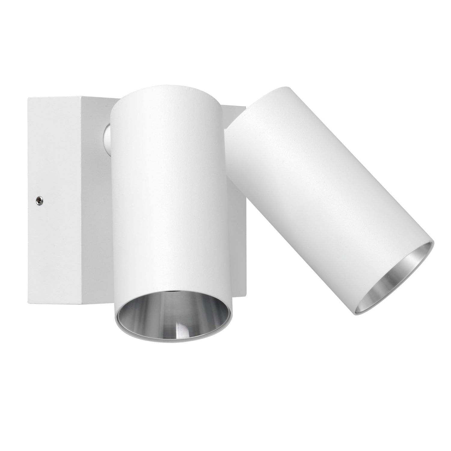 SEC: Surface Mounted LED Tri-CCT Double Adjustable Wall/Pillar Light (Matte White) IP65