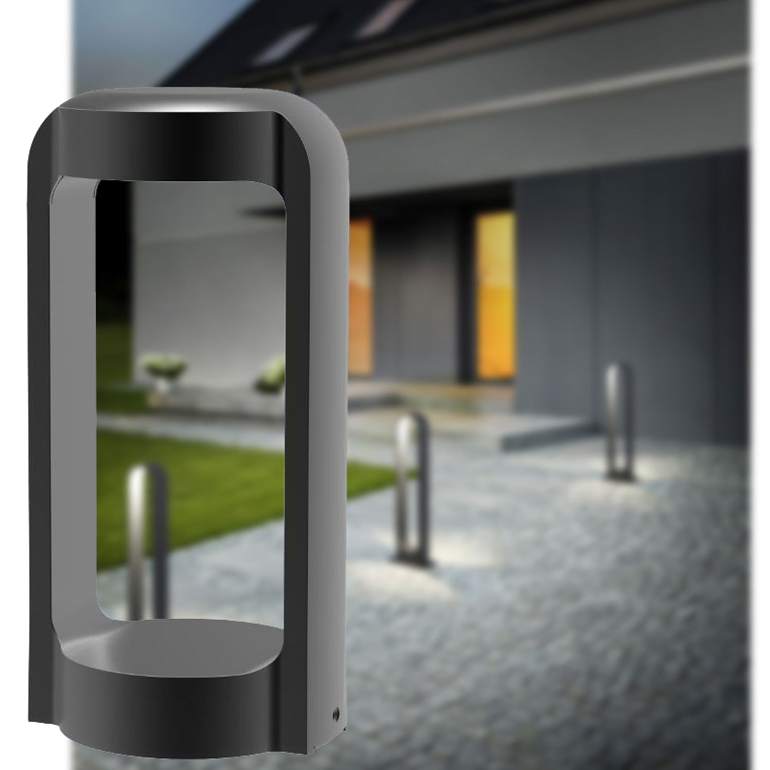 SEKER: LED Surface Mounted Bollard Lights IP65
