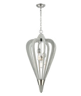 SENORITA: Rustic Medium Tuscan Coffee Cherry / Winter Moss Wood Pendant Lights
