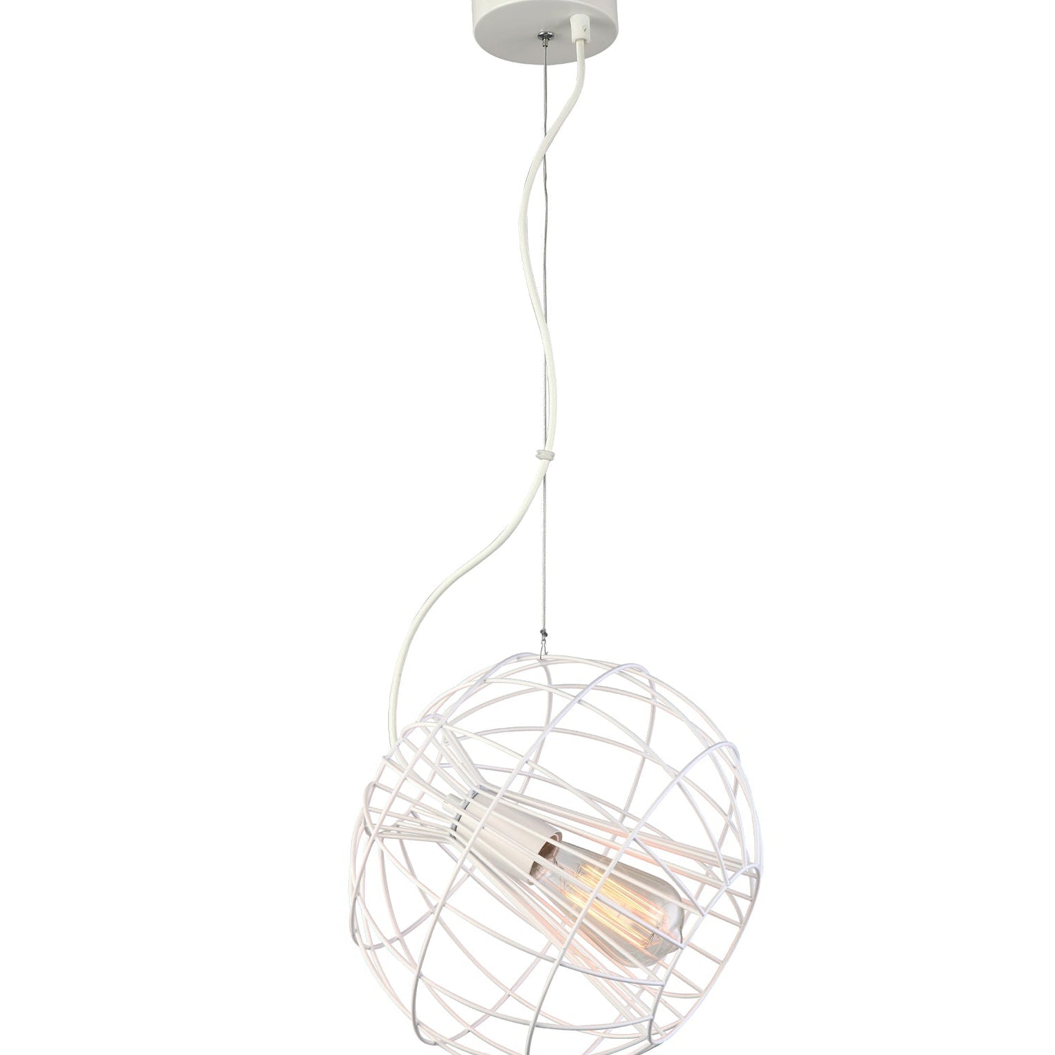 SENTINEL: Modern Minimalist Round Cage Pendant Lights