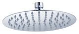 Stainless Steel Shower Head Round 200mm*2mm (Chrome)