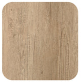COOGEE Shaving Cabinet W900xH600mm Natural Oak / Black Oak / Matte White
