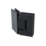 Shower Screen Hinge - 135 ° Glass to Glass Matte Black