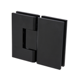 Shower Screen Hinge - 180 ° Glass to Glass Matte Black