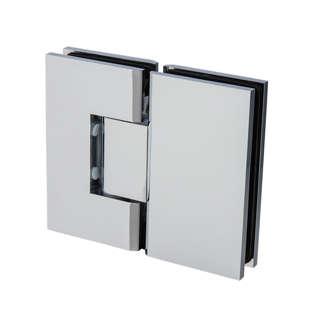 Shower Screen Hinge - 180 ° Glass to Glass Mirror