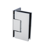 Shower Screen Hinge - 90 ° Glass to Wall L Shape