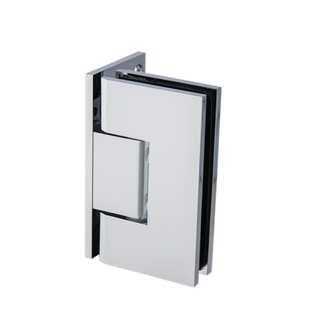 Shower Screen Hinge - 90 ° Glass to Wall L Shape