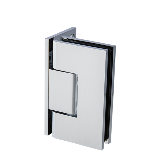 Shower Screen Hinge - 90 ° Glass to Wall L Shape