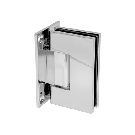 Shower Screen Hinge - 90 ° Glass to Wall T Shape