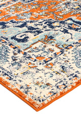 Palermo Caltanissetta Rust Rug