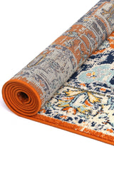 Palermo Caltanissetta Rust Rug