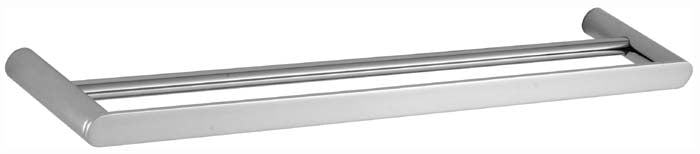 Sleek Double Towel Rail (Chrome)