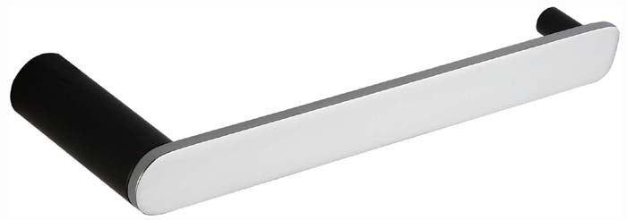 Sleek Hand Towel Rail (Black / Chrome)
