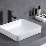 Stella Soft White Basin (Square: 370x370x140)