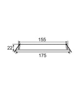 SLICKTRI: LED Dimmable Ultra Slim Tri-CCT Recessed Downlights (Round)