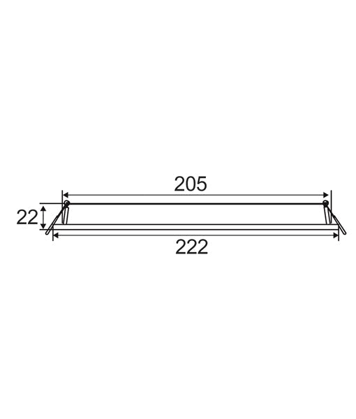 SLICKTRI: LED Dimmable Ultra Slim Tri-CCT Recessed Downlights (Round)