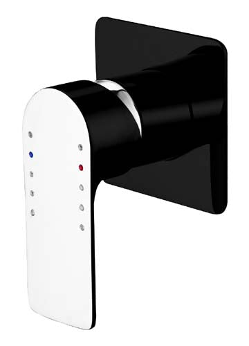 Sleek Wall Mixer (Luxury / Black / Chrome)