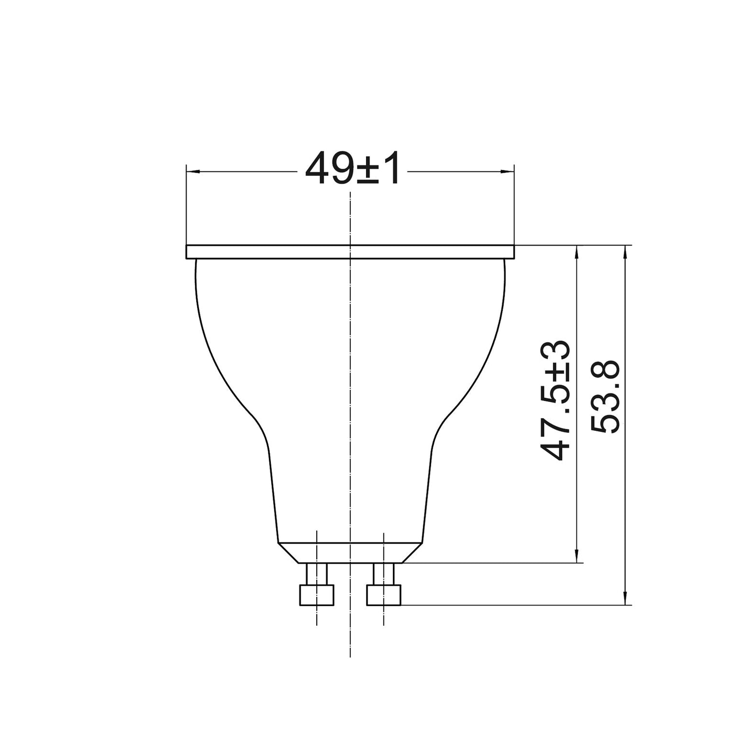 SMTGU10 LED Smart Dimmable RGB+Tri-CCT GU10 Globe (5W)