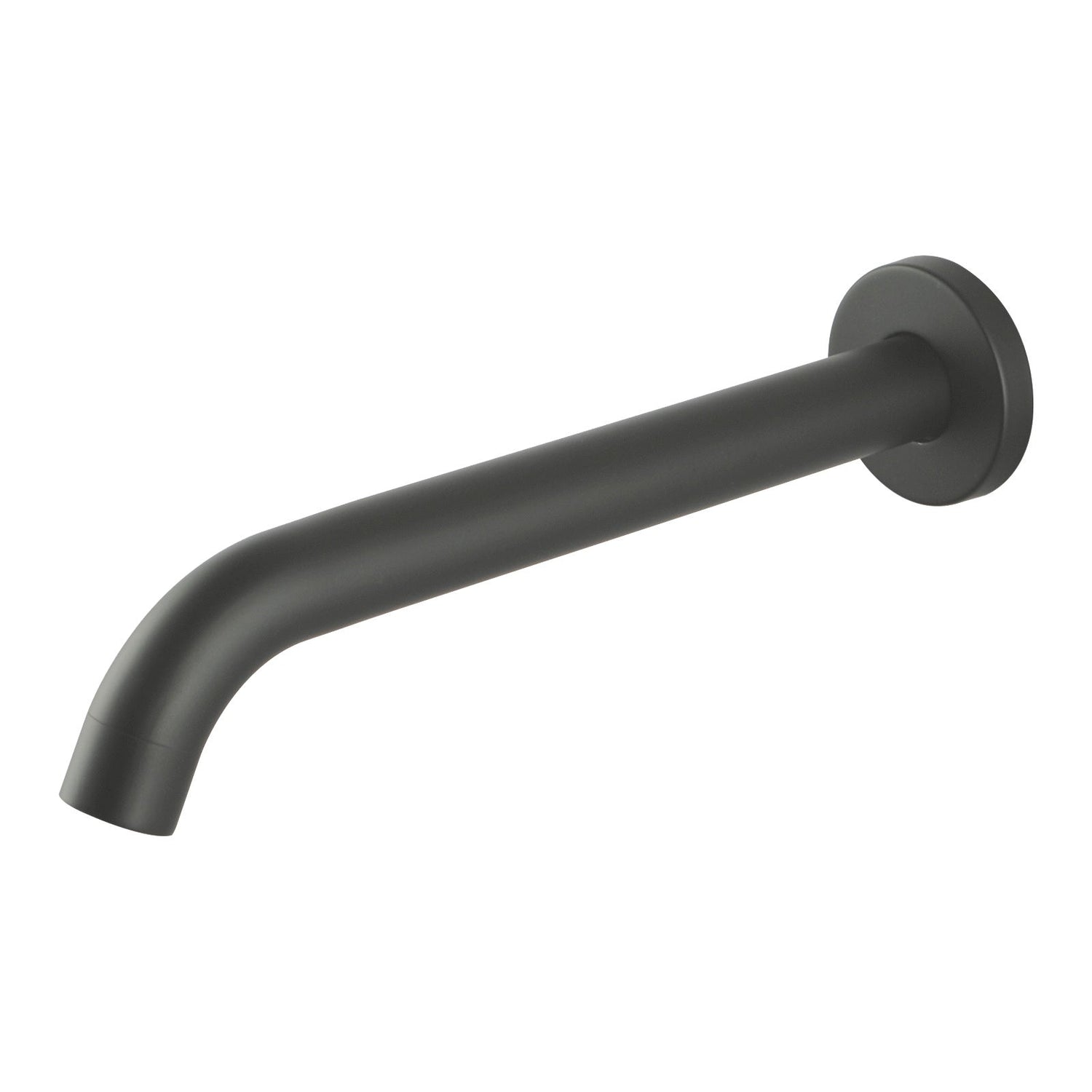 Pentro Round Bath Spout - Brushed Gun Metal