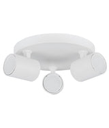 SPOT: Interior GU10 3XLights Adjustable Round Base Surface Mounted Spot Lights