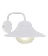 SPY: Exterior Matte Black and Matte White with Frosted Diffuser Wall Lights IP44