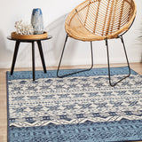 Seaside 3333 White Blue Rug