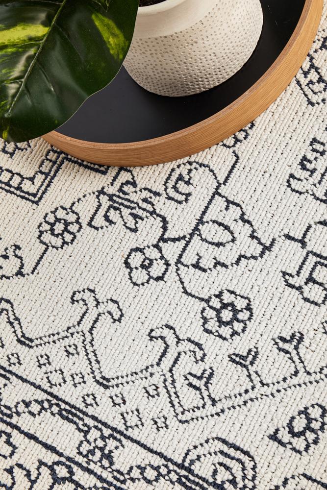 Ocean White Outdoor Rug