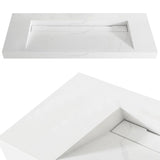 Tiara Wall Hung Vanity and Basin 1200mm White