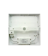 SURFACETRI: LED Dimmable Tri-CCT Surface Mounted Oyster Lights (Square)