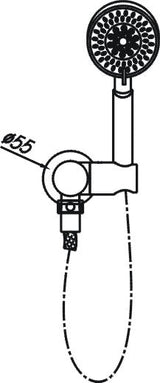 Logan Hand Shower (Chrome) - Discontinue