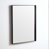 Poseidon Rectangle Framed Mirror 600/750/900/1200mm - Matte Black