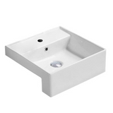 POSEIDON Semi Recess Basin (Rectangle: 410 x 410 x 140mm)