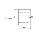 ELISA Wall Hung Vanity White (All Size)