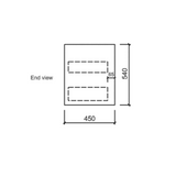 LEONA Wall Hung Vanity Gloss White (All Sizes)