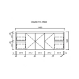 LOLA Wall Hung Vanity Grey (All Size)