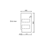 MAX MDF Freestanding Vanity Max Oak (All Sizes)