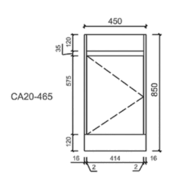 REVIT Mini Freestanding Vanity Max Oak