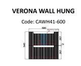 VERONA MARKII Wall Hung Vanity Matte White (All Sizes)