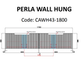 PERLA Mark II Wall Hung Vanity Matte White (All Sizes)