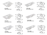 PERLA Mark II Wall Hung Vanity Matte White (All Sizes)