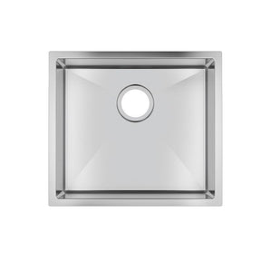 Single Bowl Handmade 304 Stainless Steel Sink 490x440x230mm