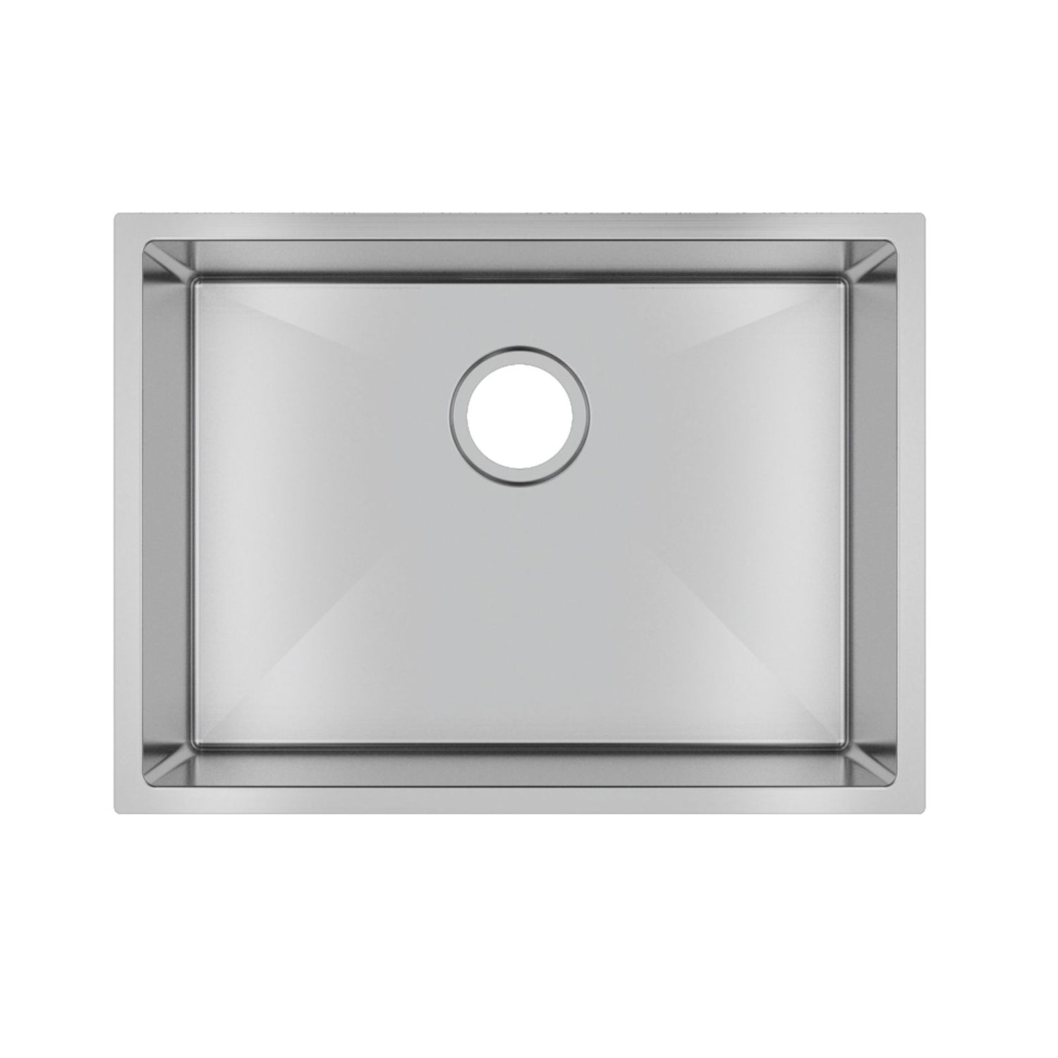 Single Bowl Handmade 304 Stainless Steel Sink 600x450x300mm
