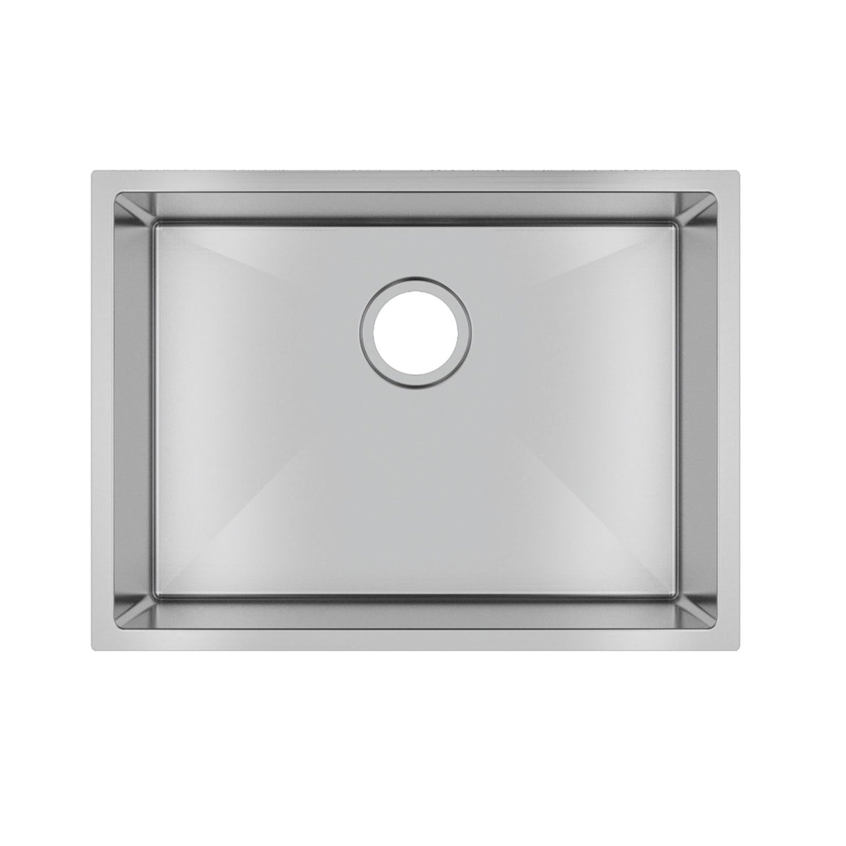 Single Bowl Handmade 304 Stainless Steel Sink 600x450x300mm