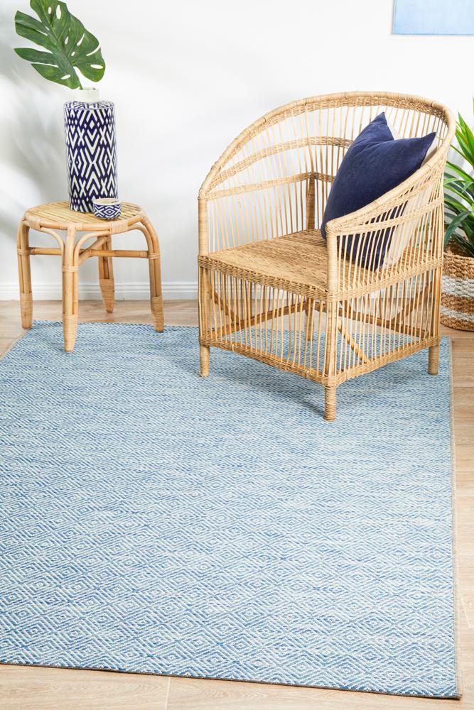 Terrace Blue Outdoor Rug